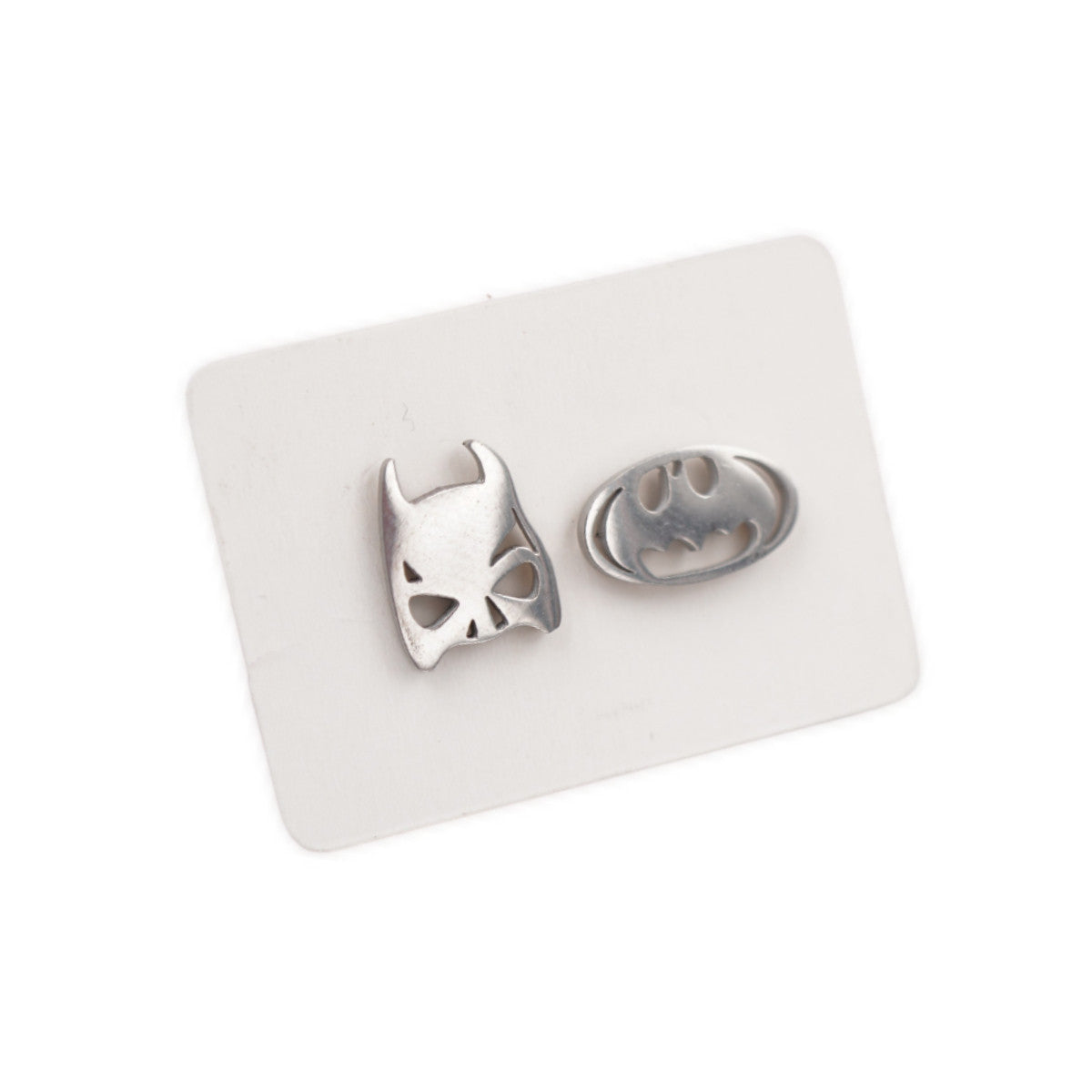 Stainless Steel Stud Earrings - Batman