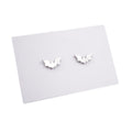 Stainless Steel Stud Earrings - Bats
