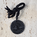 3.5cm Tree of Life Shungite Adjustable Necklace