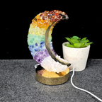 Chakra Moon Touch Lamp
