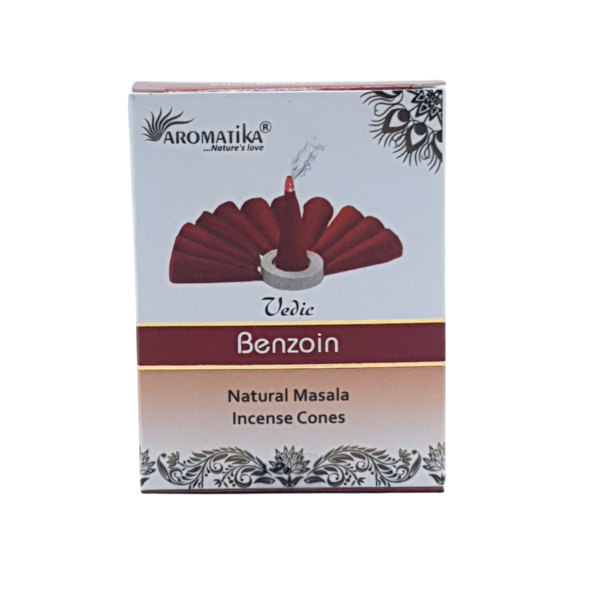 Aromatika Dhoop Incense Cones - Benzoin