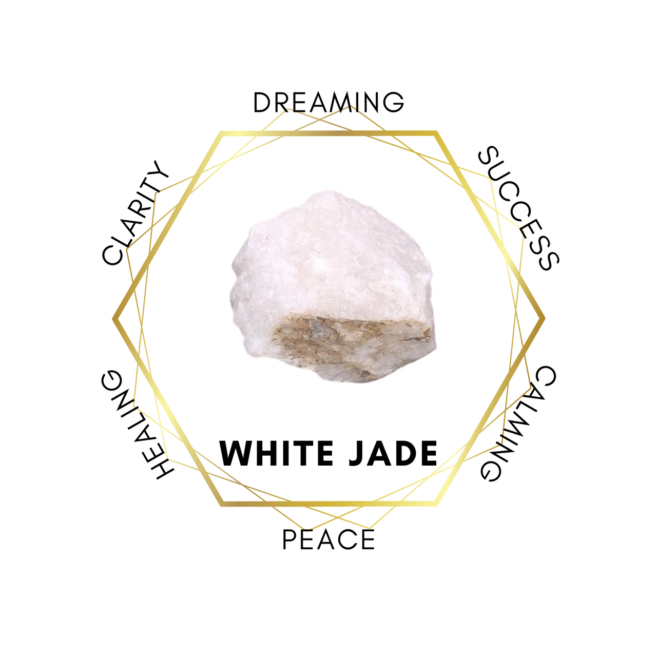 White Jade 75cm-80cm Chips Strand