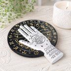 Zodiac Palmistry Incense Holder