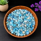 Gemstone Chips 100g - Blue Apatite