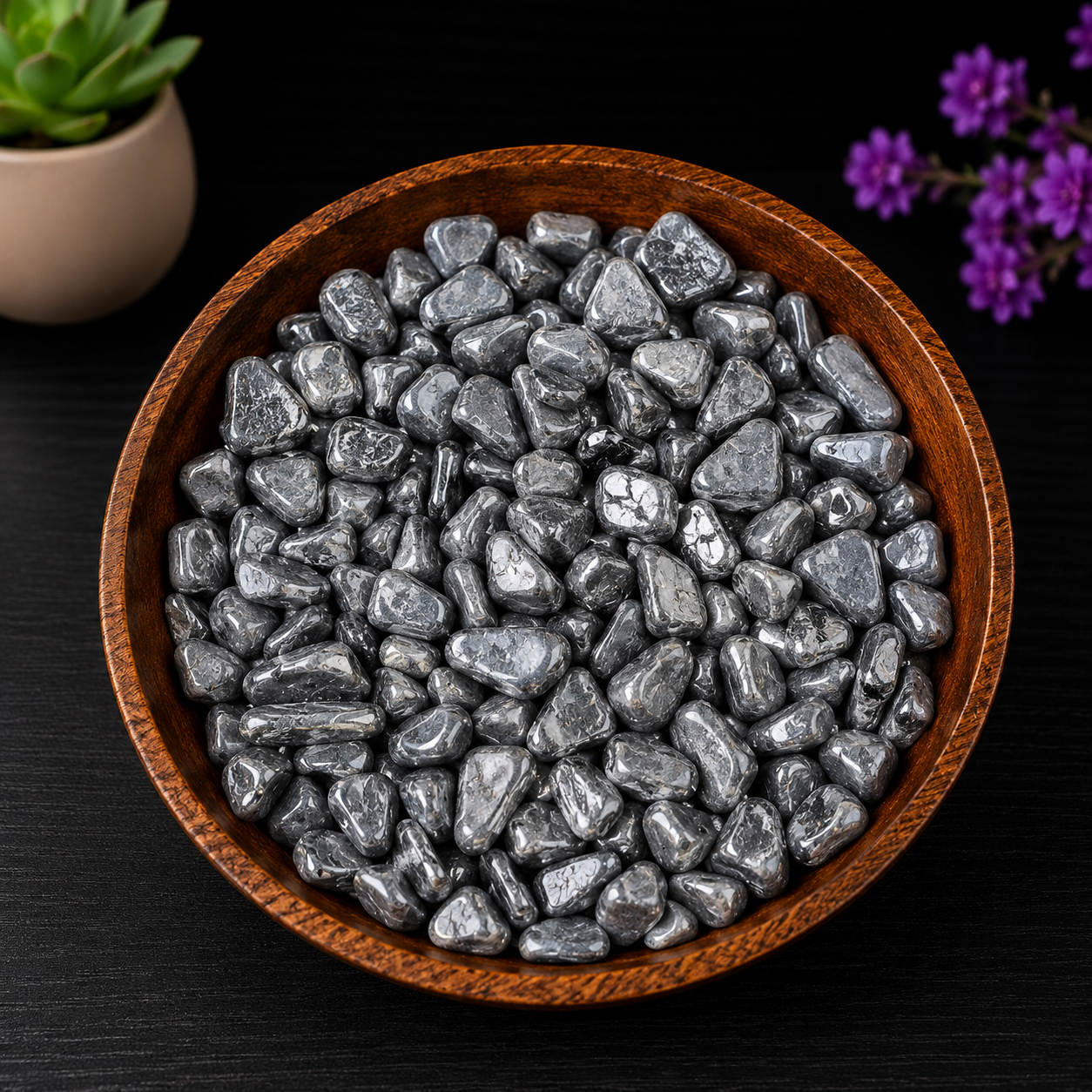 Gemstone Chips 100g - Black Tourmaline