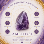 Amethyst Lotus Om Pendulum