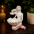 Pink Mermaid Sphere Stand