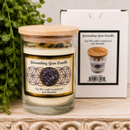 Grounding - Hematite with Sandalwood Soy Wax Candle
