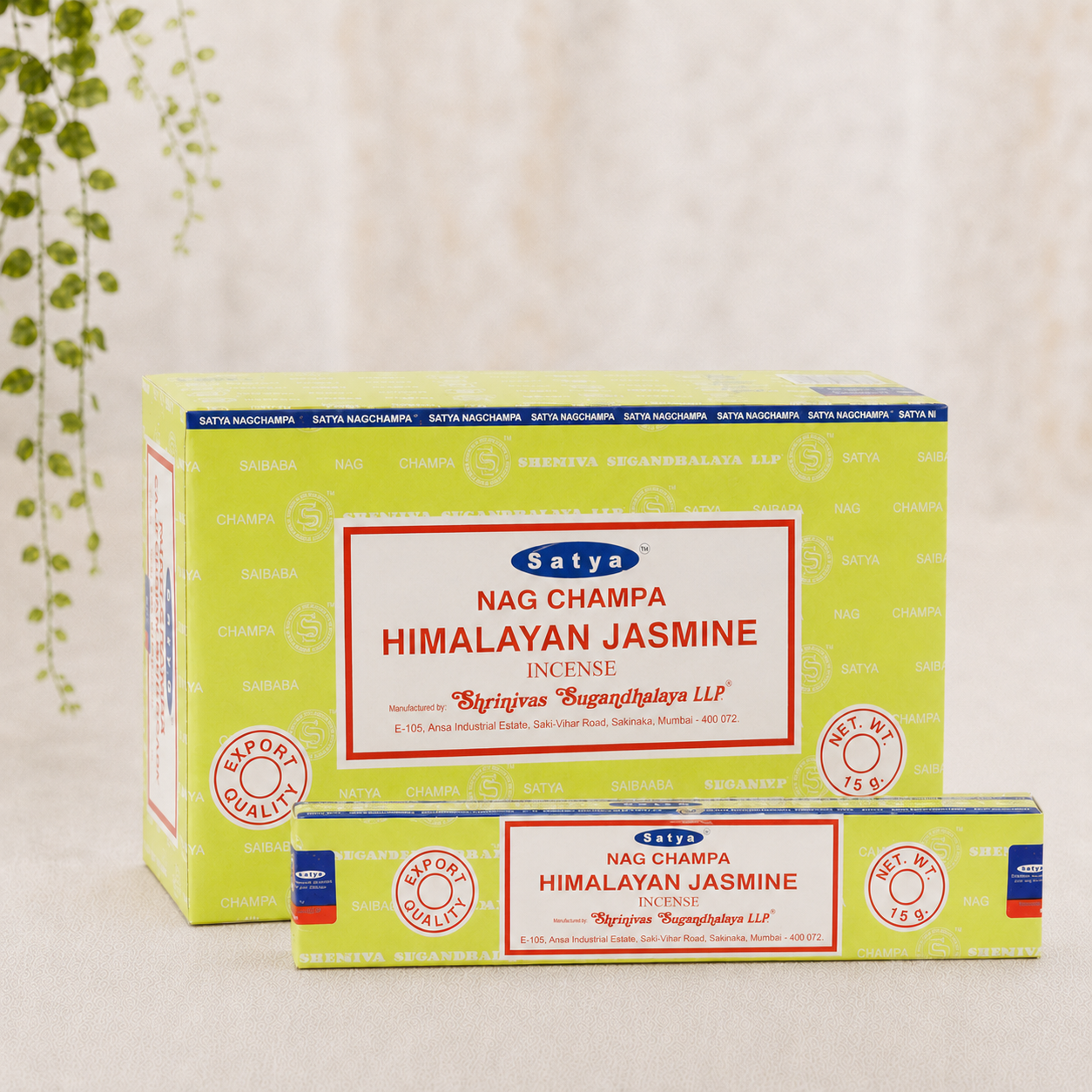 Satya Himalayan Jasmine Incense Sticks 15g
