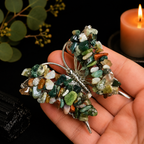 Gemstone Butterfly - Ocean Jasper
