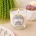 Grounding - Hematite with Sandalwood Soy Wax Tealight Candle