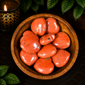 3cm Gemstone Heart - Red Jasper