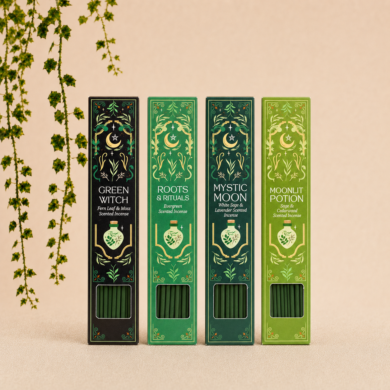 Green Witch Incense Gift Set