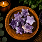 3cm Gemstone Star - Amethyst