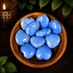 3cm Gemstone Heart - Blue Aventurine