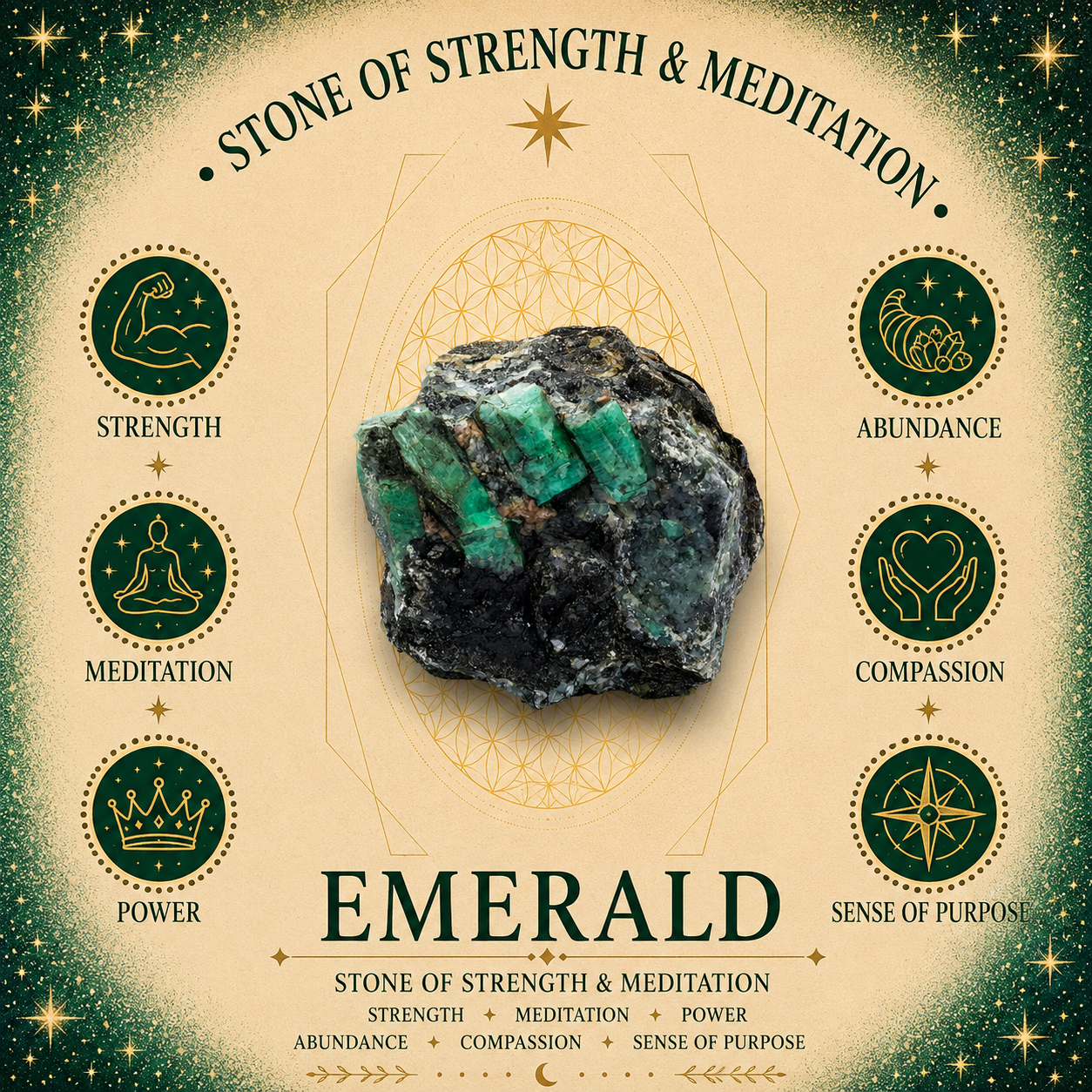Love - Emerald with Ginger Soy Wax Candle
