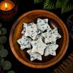 3cm Gemstone Star - Kiwi Jasper
