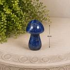 4cm Gemstone Mushroom - Sodalite
