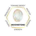 Gemstone Dragonfly - Rainbow Moonstone