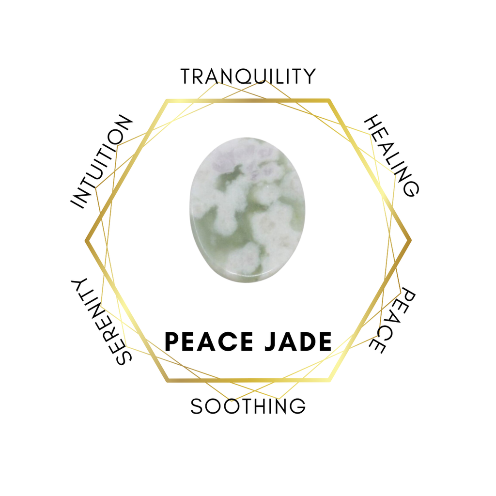 3cm Gemstone Egg - Peace Jade