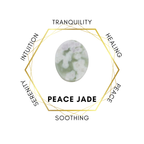 3cm Gemstone Egg - Peace Jade