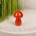 4cm Gemstone Mushroom - Red Jasper