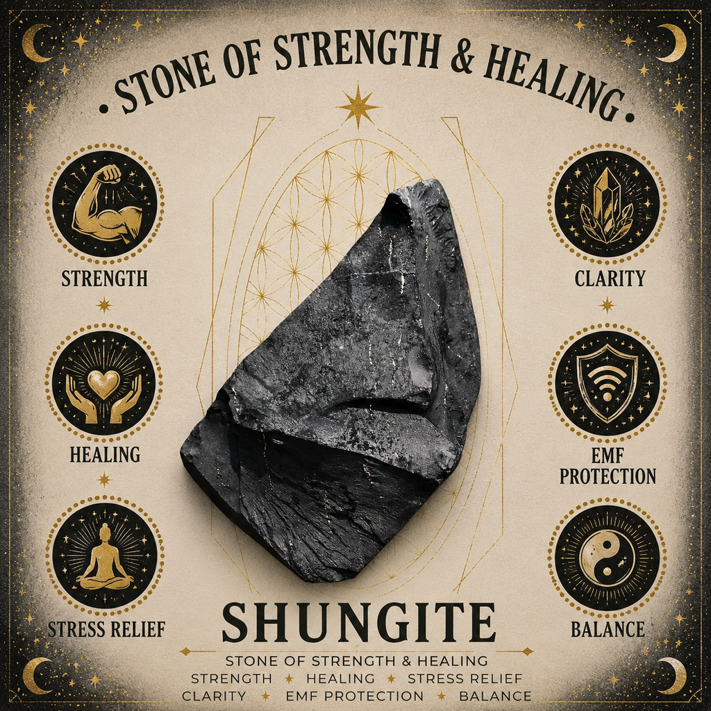Purification - Shungite with Pink Grapefruit Soy Wax Candle