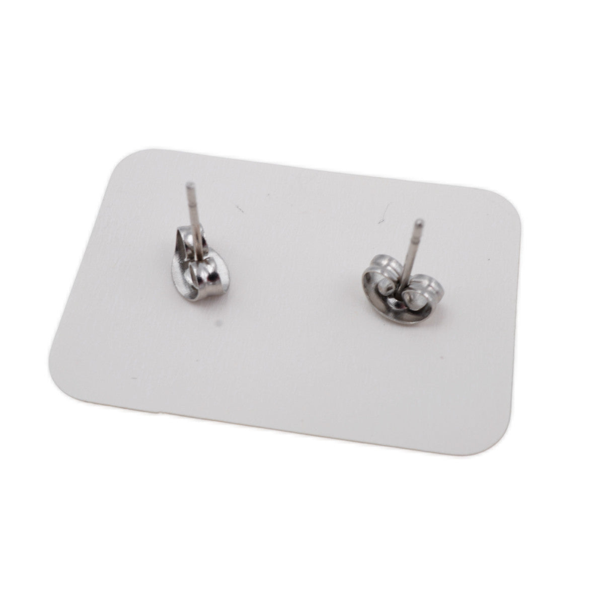 Titanium Coated Stainless Steel Stud Earrings - Snakes